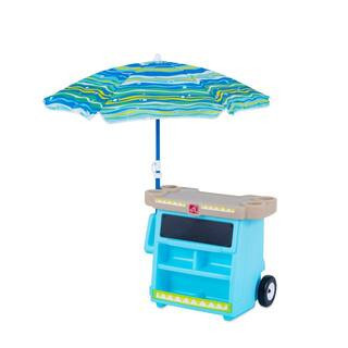 Kids Lemonade Stand with Umbrella and Durable, Easy to Clean Construction | The Home Depot