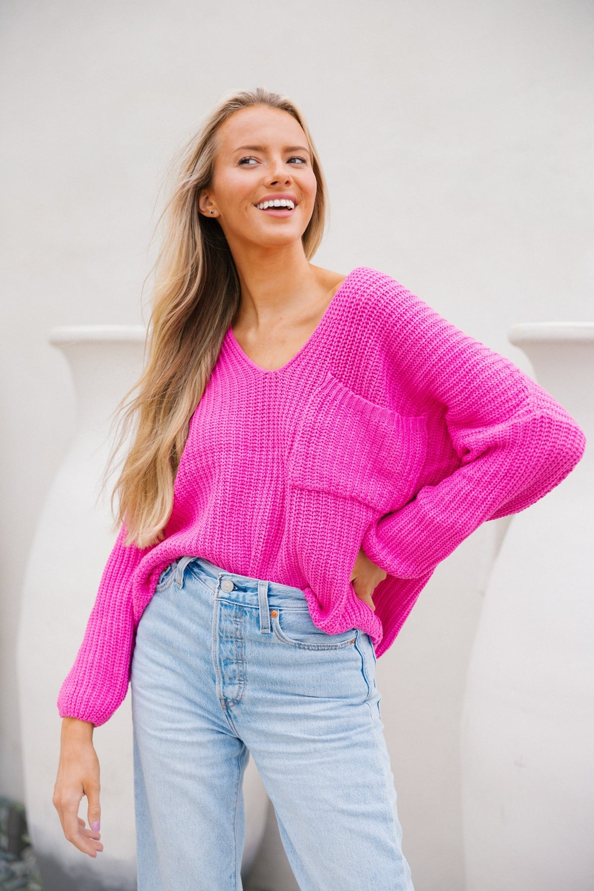 LOVER OF PINK SWEATER | Judith March