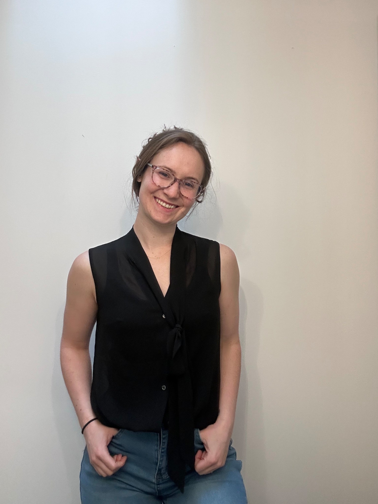 Outfit of the day for my corporate banking job! On Fridays we can wear jeans so I paired them with this sheer black blouse. This blouse is perfect to wear from the office to a night out

#LTKWorkwear #LTKSeasonal #LTKootd