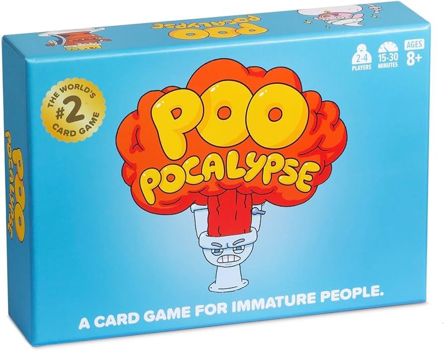 Poo Pocalypse - The Hilarious Card Game for Immature People - Easy and Strategic Family-Friendly ... | Amazon (US)