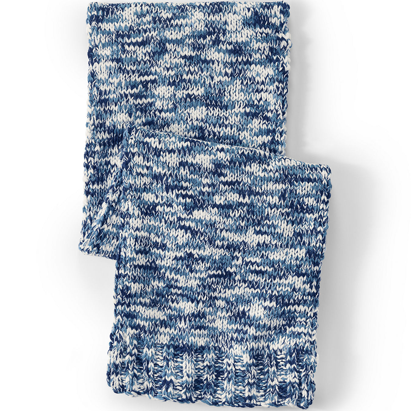 Women's Space Dye Knit Scarf | Lands' End (US)