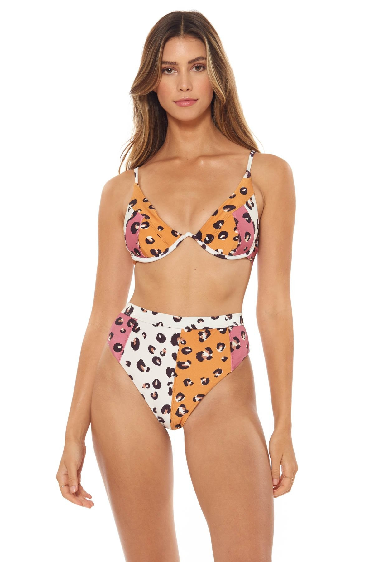 Ivy Cheetah Print Underwire Bikini Top | Everything But Water