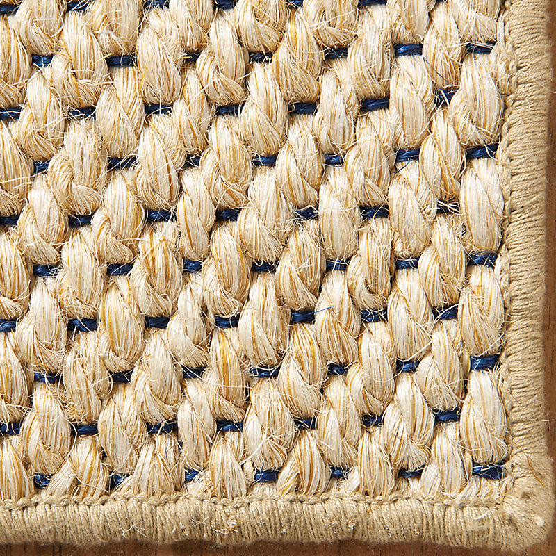 Columbia Sisal Rug - Blue, 3' x 5' - Ballard Designs | Ballard Designs, Inc.