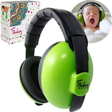 Friday Baby Baby Ear Protection (0-2+ Years) - Comfortable and Adjustable Noise Cancelling Baby Ear  | Walmart (US)