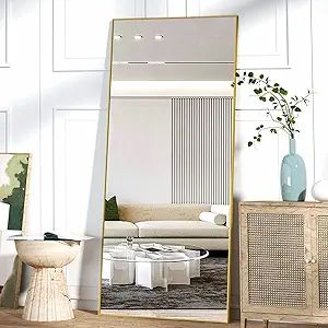 GLSLAND 71"x31" Full Length Mirror Large Hanging or LeaningMirrors Rectangle Bedroom Floor Dressi... | Amazon (US)