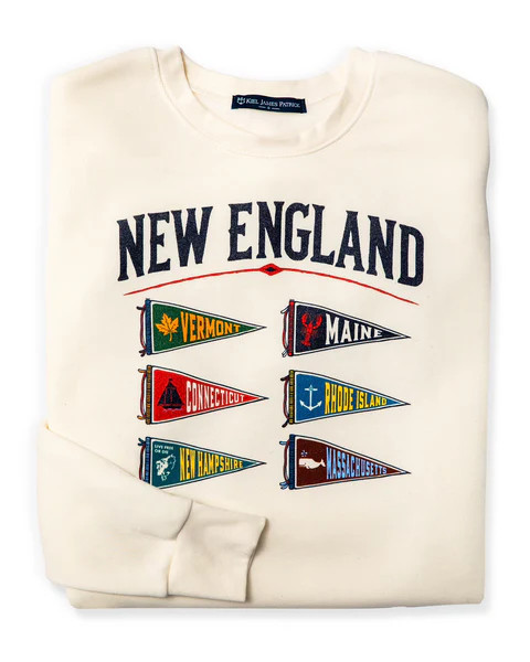 New England Pennant Flag Sweatshirt | Kiel James Patrick