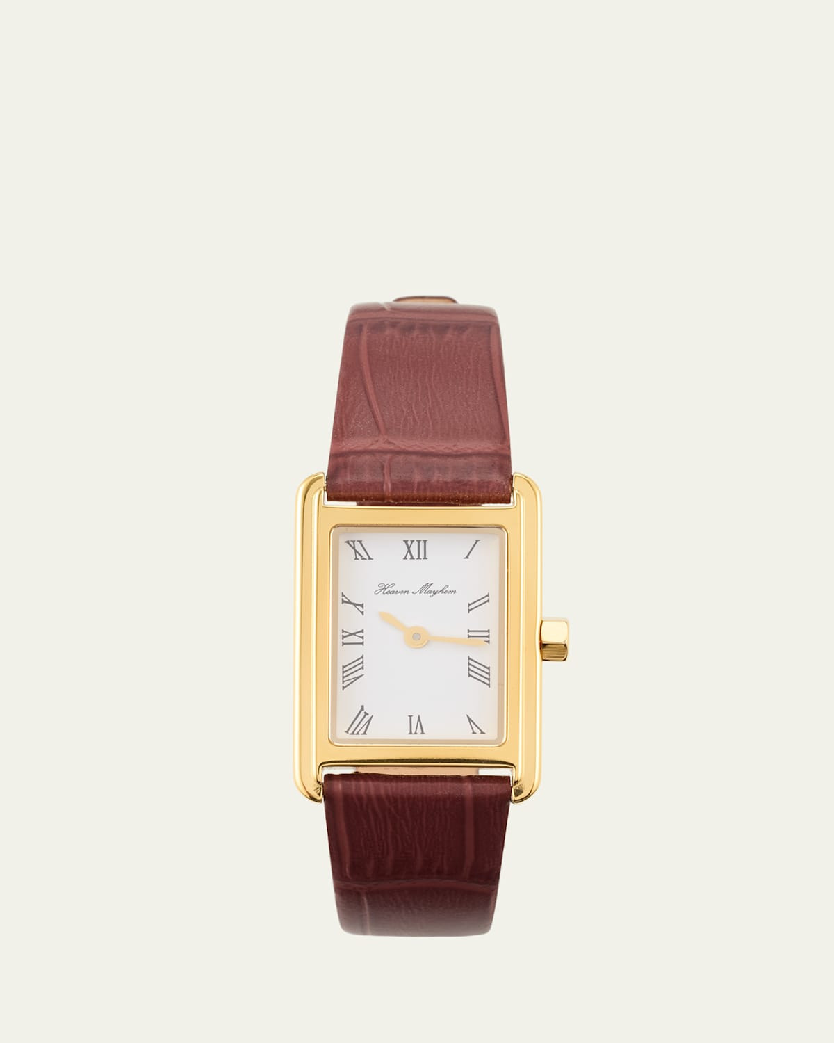 Monroe Icon Watch with Leather Strap | Bergdorf Goodman