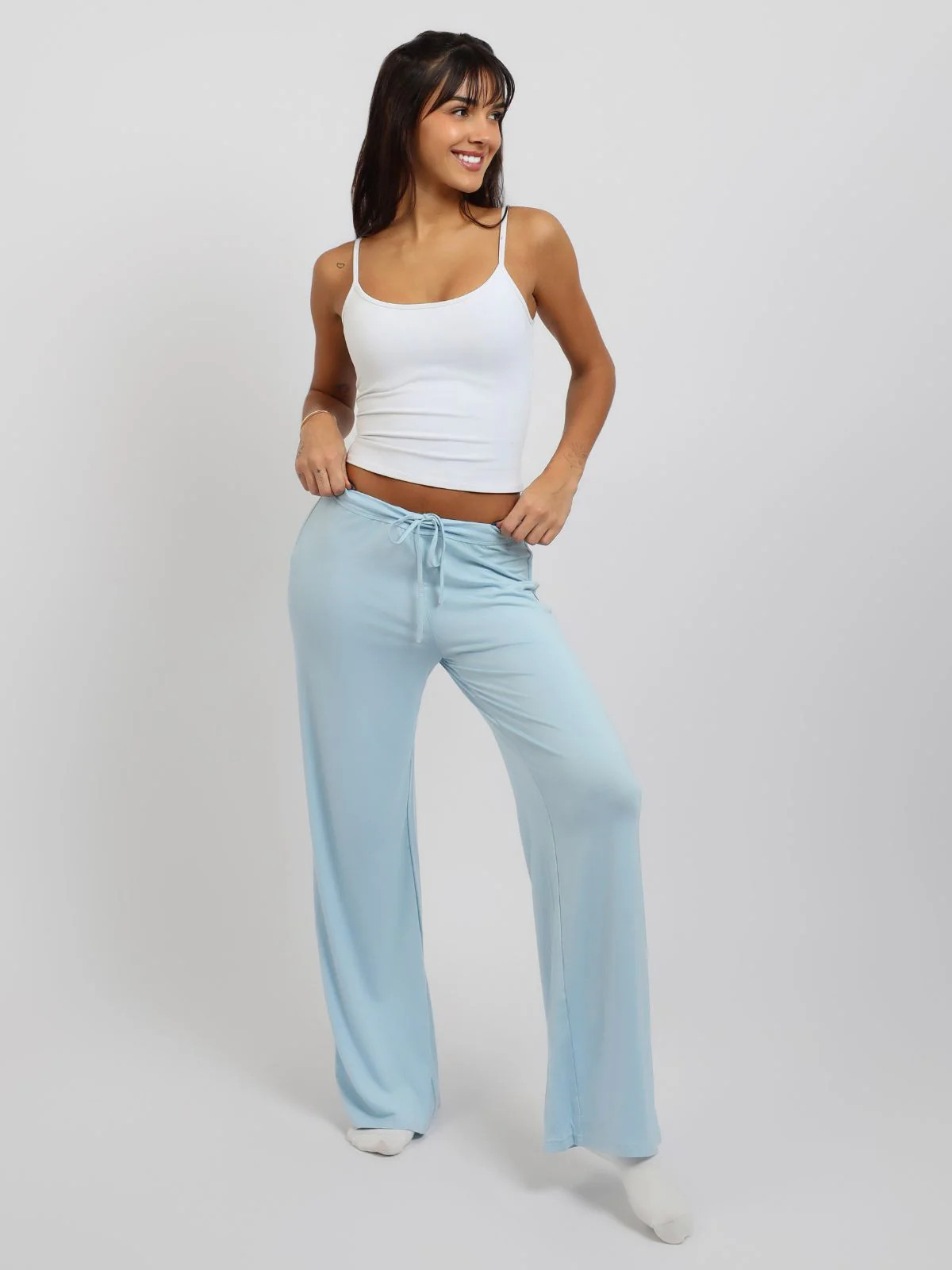Comfrt Cloud Lounge Pants | Baby Blue | Oversized | M | Medium | Comfrt