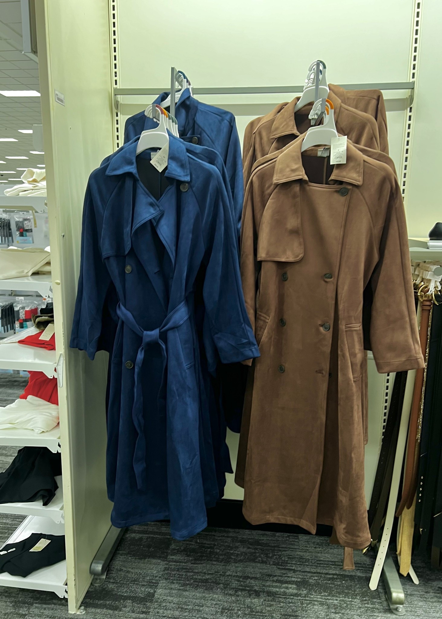 Women's Faux Suede Trench - A New Day™

#LTKStyleTip #LTKFindsUnder100 #LTKSeasonal