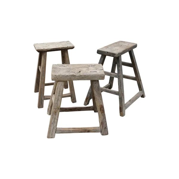 Marrufo Solid Wood Utility Stool | Wayfair North America