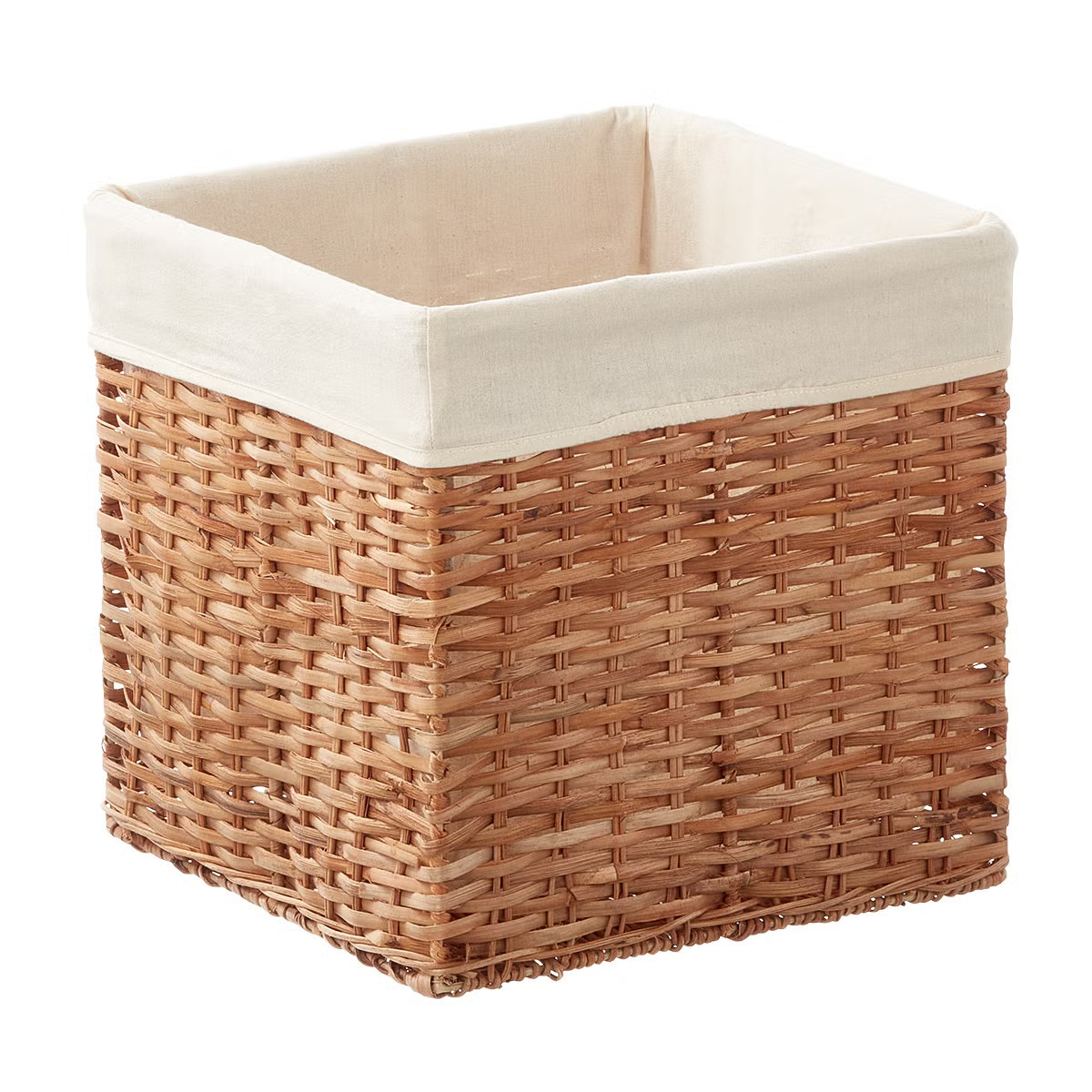 Large Montauk Cube w/ Liner Natural | The Container Store