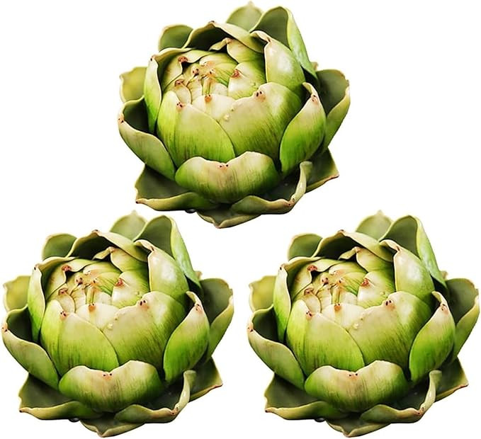 Fake Artificial Artichoke, Vegetables Faux Plastic Artichoke, Decoration for Wedding Party Home K... | Amazon (US)