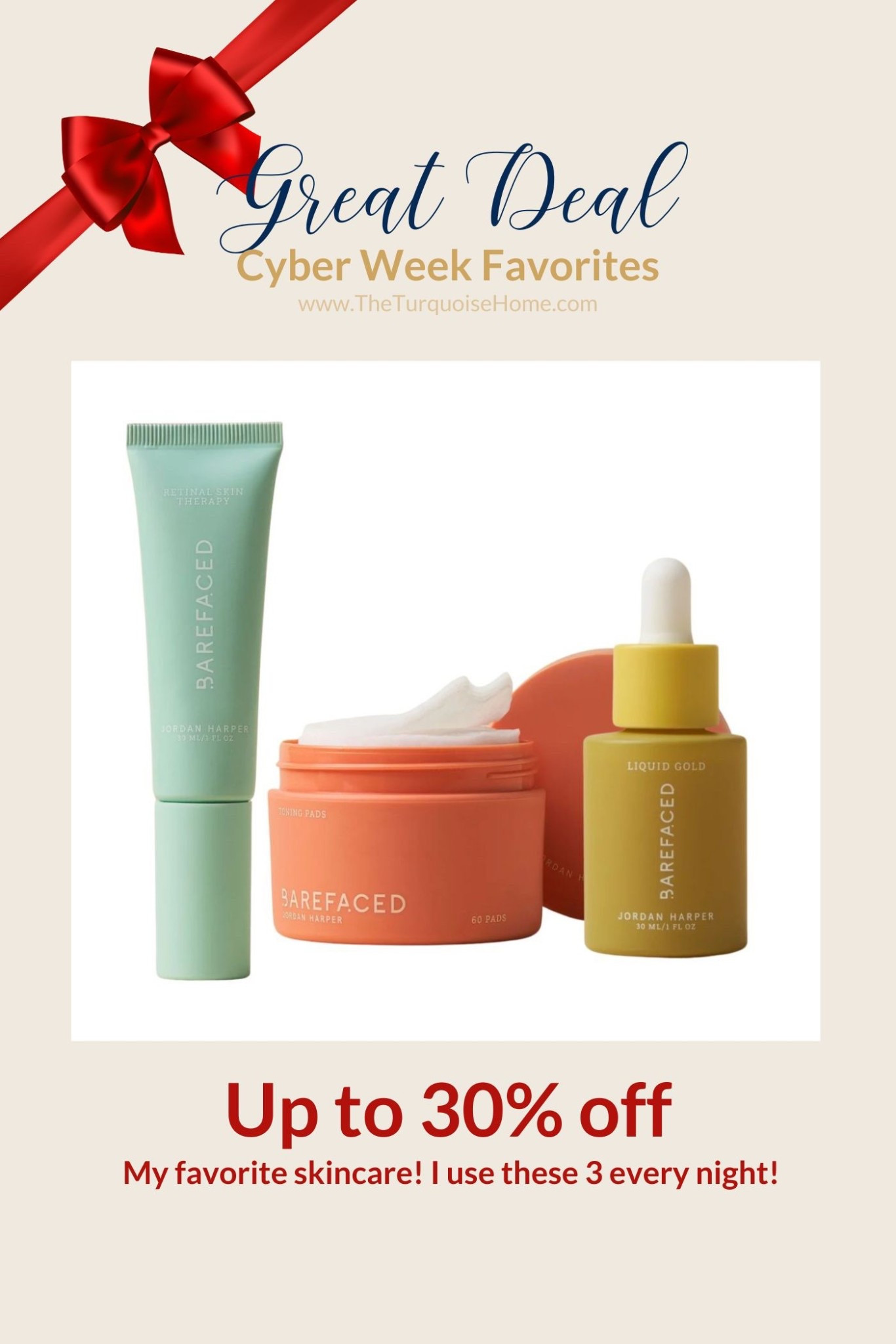 My top 3 skincare must haves are all on sale! I use these 3 every night and they’ve changed my skin drastically for the better! 

#LTKCyberWeek #LTKBeauty #LTKselfcare