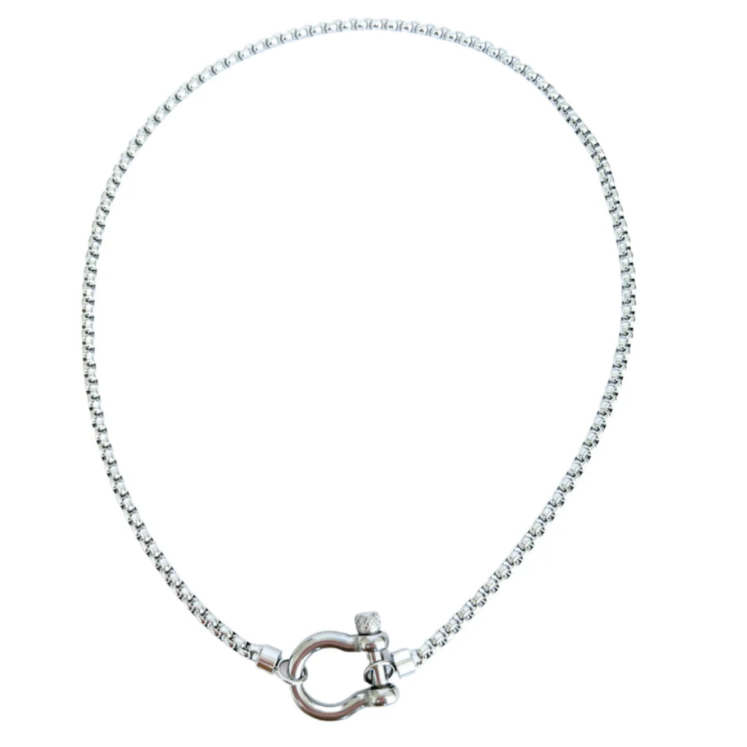GWEN NECKLACE SILVER | HENRIGIRL