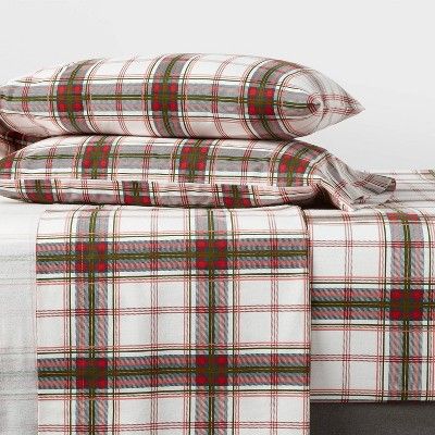 Holiday Flannel Sheet Set - Threshold™ | Target