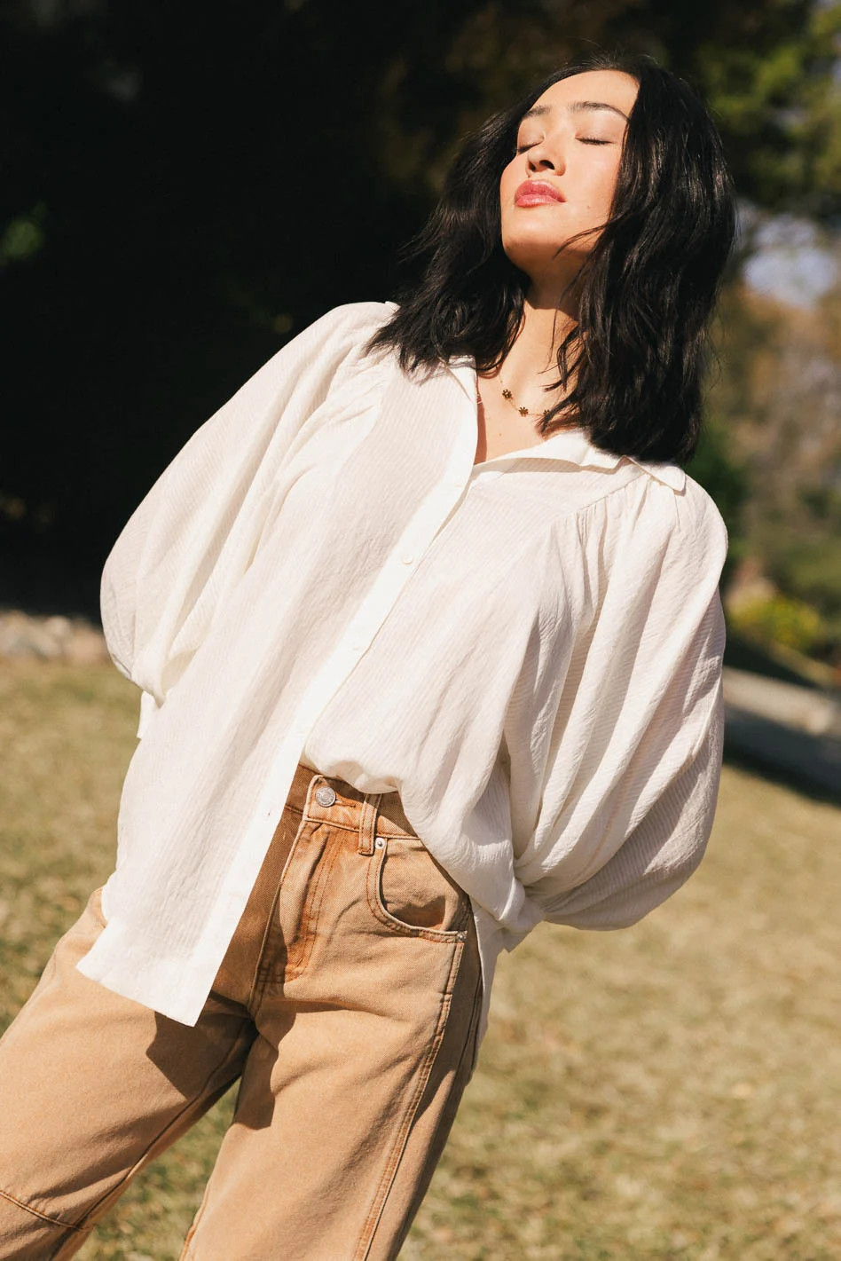 Swift See-Through Blouse | Böhme US