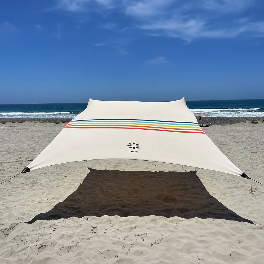 Neso Gigante Portable Beach Tent Sun Shelter - Lightweight Beach Shade Canopy - Easy Setup for Fa... | Amazon (US)