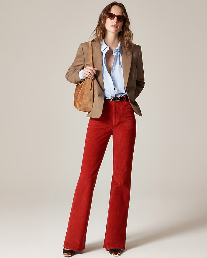 Tall vintage flare pant in corduroy | J. Crew US