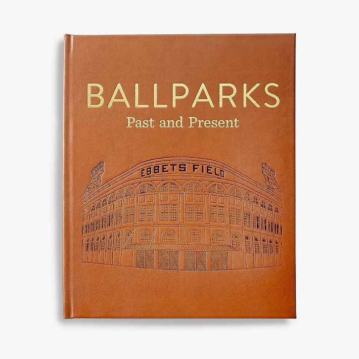 Ballparks Leather-Bound Book | Pottery Barn Teen