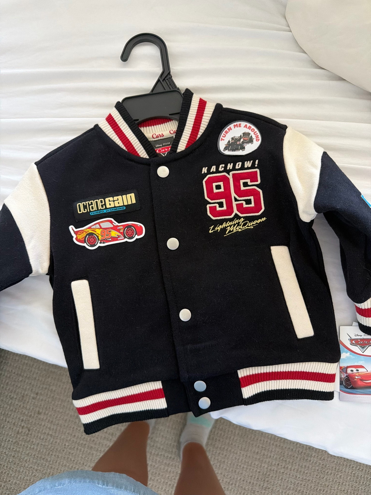 I’m obsessed with this Lightning McQueen bomber jacket for babies and toddlers that I just grabbed at Walmart! I got 18 months so he can wear it all winter long

#LTKmomlife #LTKBaby #LTKKids