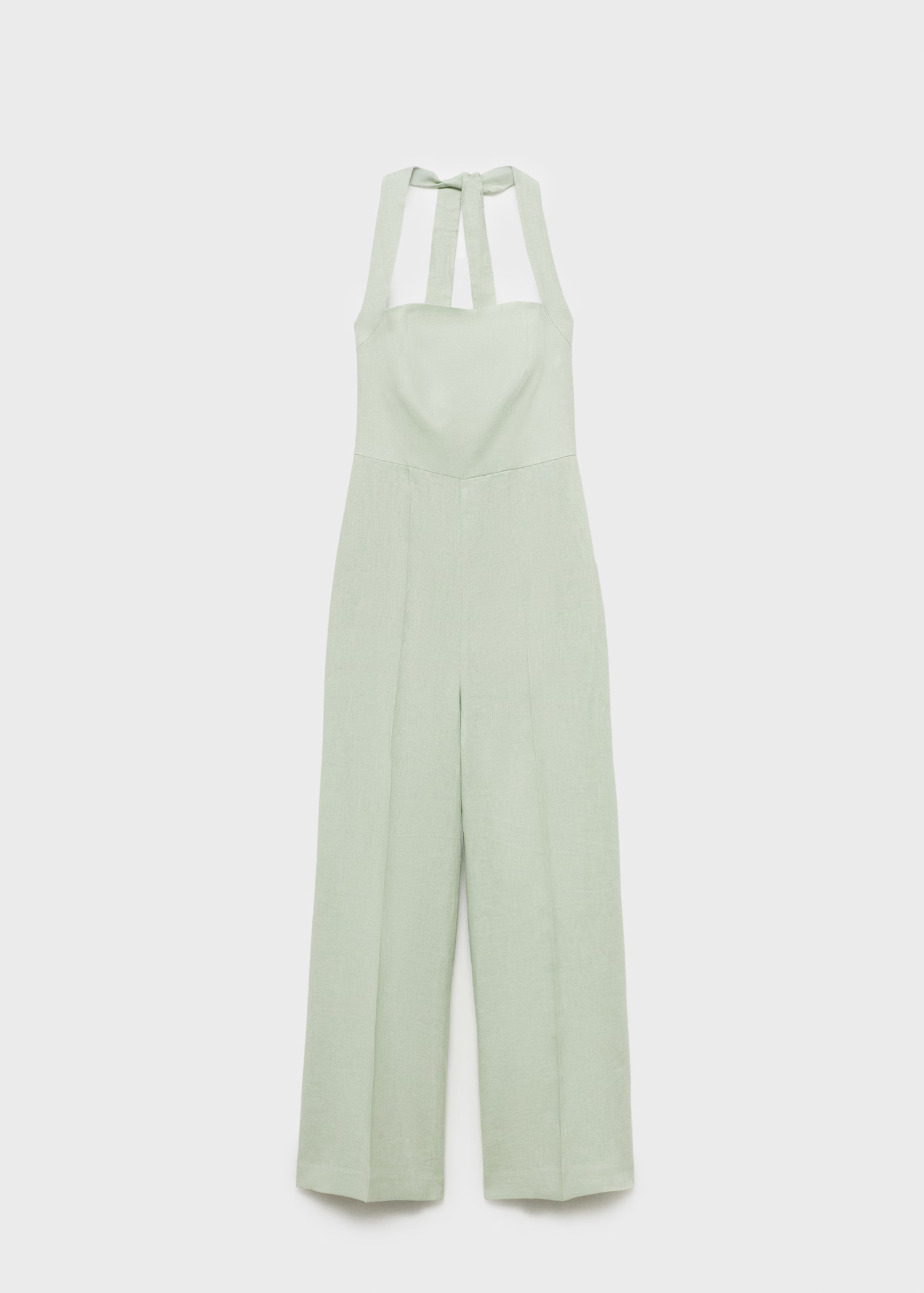Belt long jumpsuit | MANGO (UK)