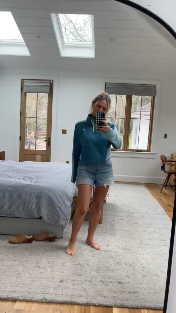 I didn’t need this Nike pullover, but it was just so flattering. This could be because I was in Dicks Sporting Goods trying on new yoga clothes (I’ve had a huge yoga resurgence, y’all – obsessed again). However, I was so unbelievably horrified by the shopping experience (the most unflattering lights/mirrors) and this still looked so cute/flattering that it felt like a worthwhile investment.

#LTKunder100 #LTKfit