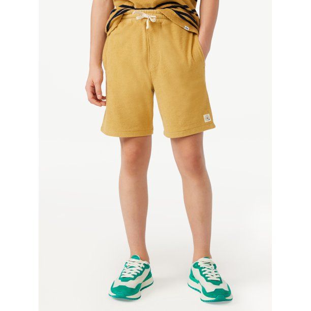 Free Assembly Boys Terrycloth Shorts, Sizes 4-18 | Walmart (US)