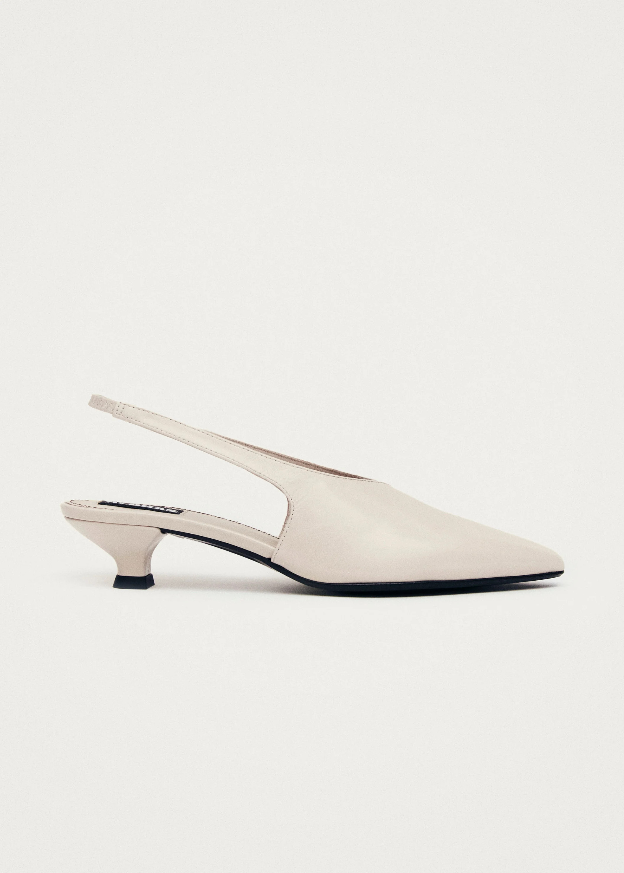Eros Cream Leather Pumps | Alohas AU