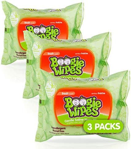 Boogie Wipes Gentle Wet Wipes for Baby and Kids, Face, Hand, Body & Nose, HSA/FSA Eligible, Made wit | Amazon (US)
