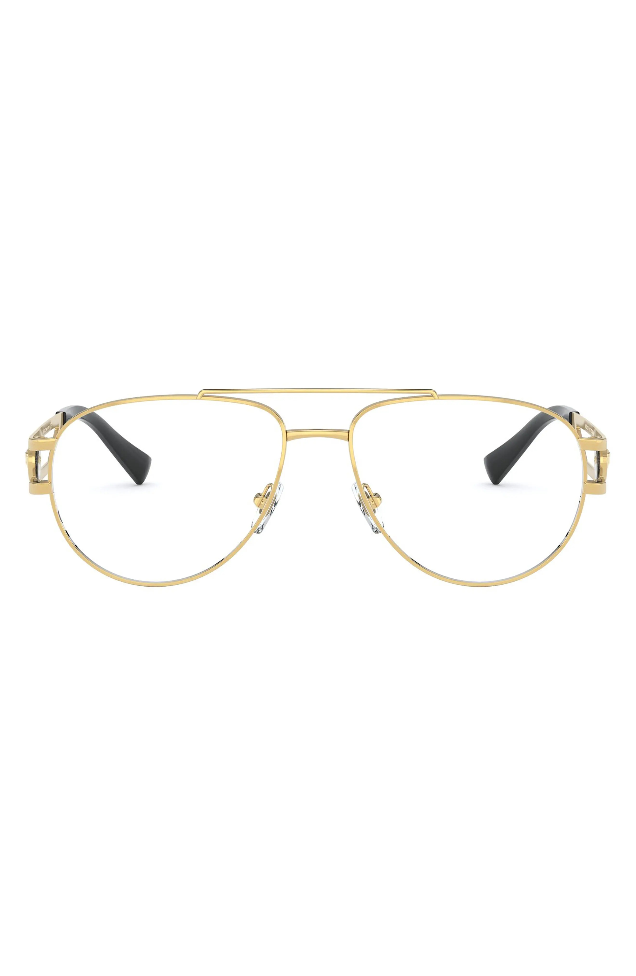 57mm Aviator Optical Glasses (Men) | Nordstrom | Nordstrom