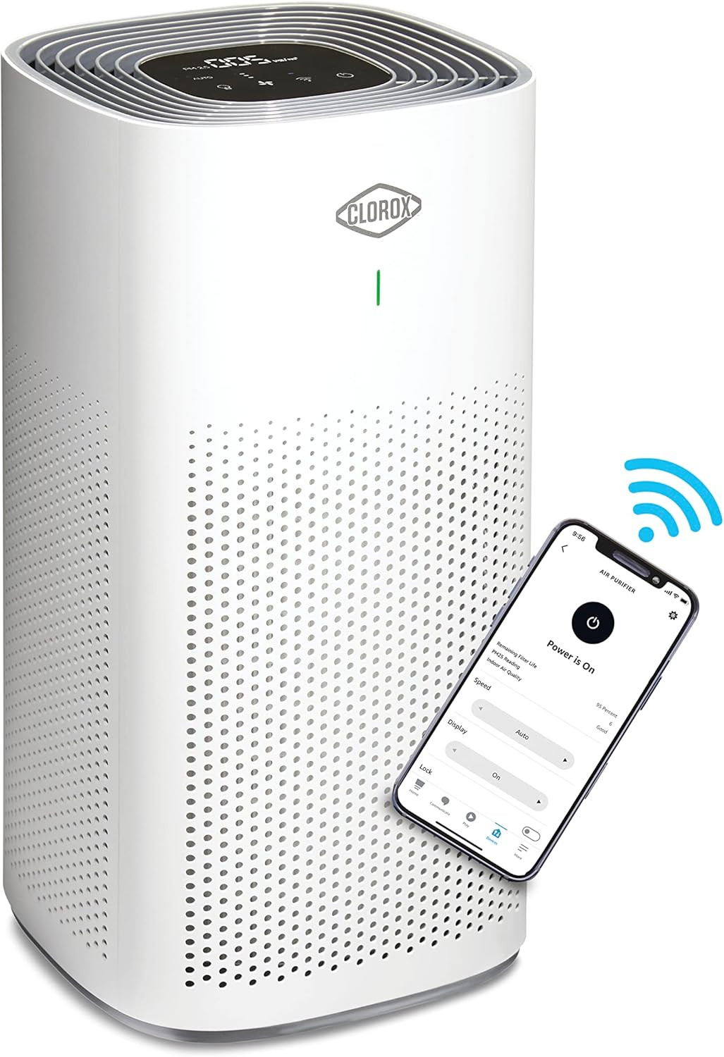 Clorox Smart Air Purifiers for Home, True HEPA Filter, Works with Alexa, Large Rooms up to 1,500 ... | Amazon (US)