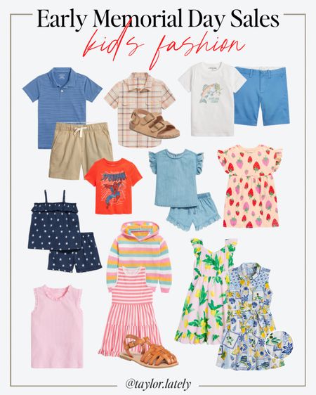 Early Memorial Day sales for kids! 

Kids Clothes | Kids Style

#LTKKids #LTKFindsUnder50 #LTKFamily