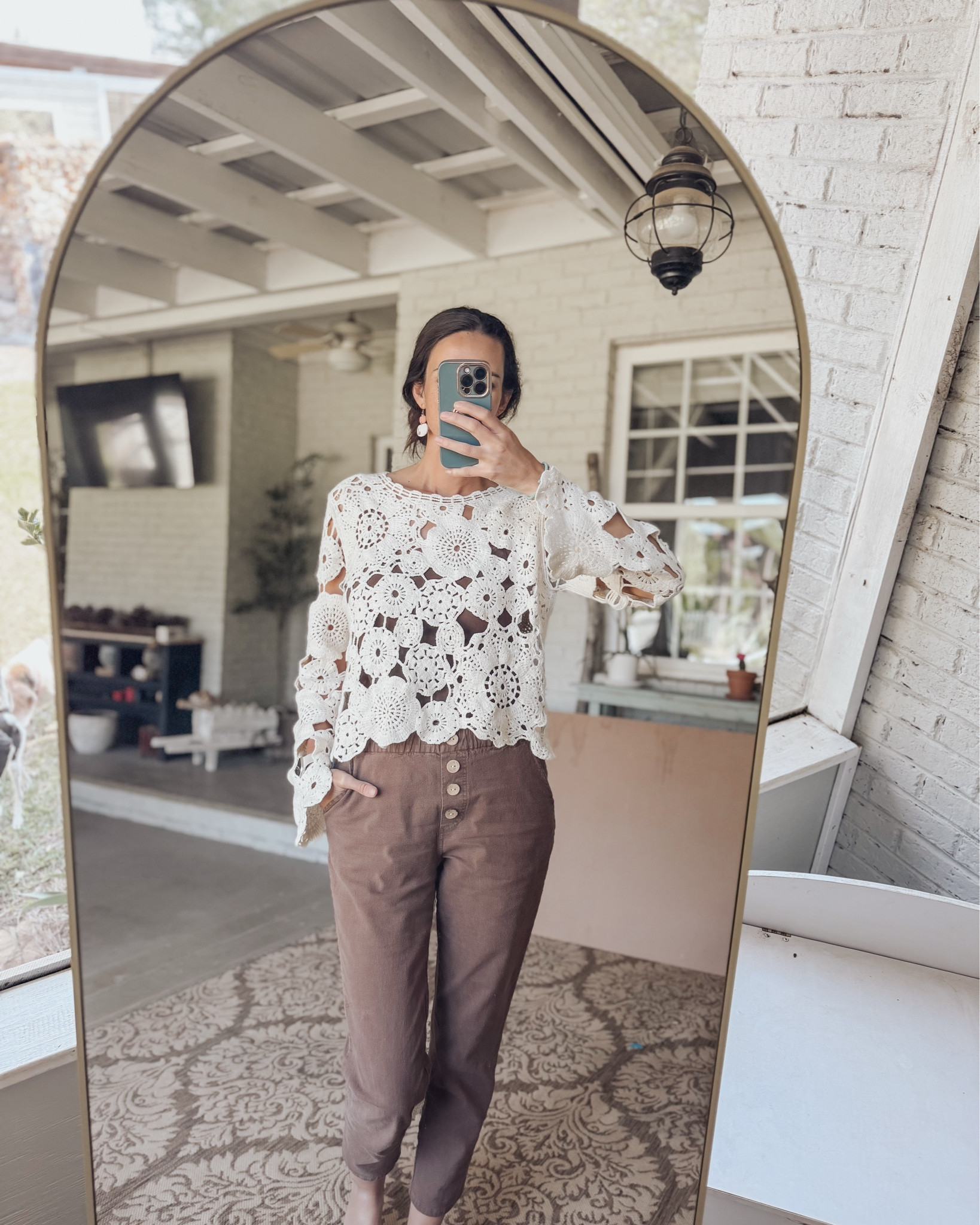 These crochet tops w/ these brown Amazon pants was one of my comfiest and cutest fall outfits

#LTKFindsUnder50 #LTKStyleTip #LTKBeauty
