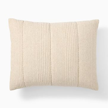 Jersey Linear Cloud Comforter & Shams | West Elm (US)
