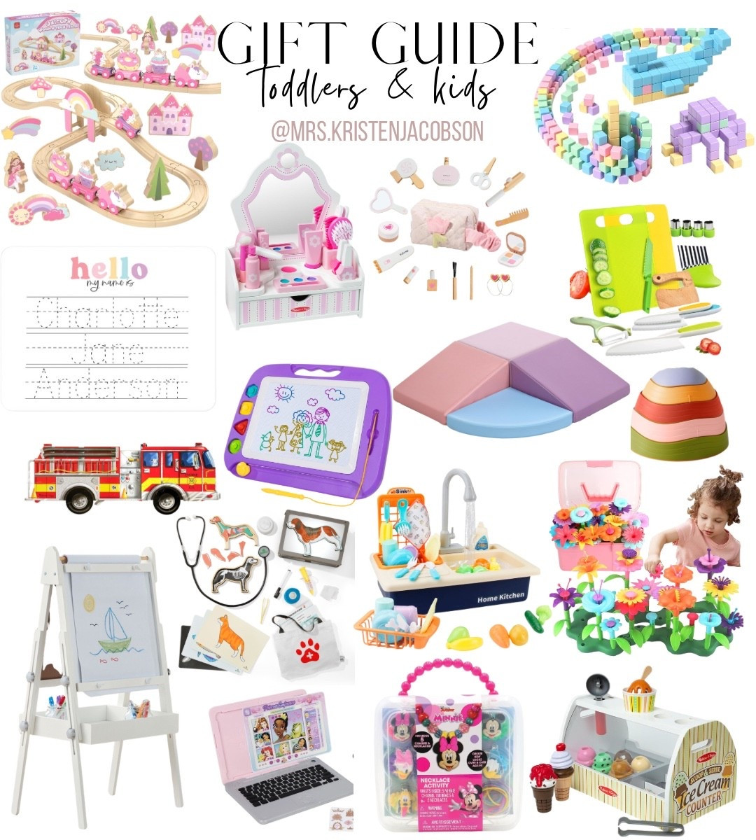 Gift guide, holiday gift guide, Christmas gift guide, gift guide for kids, gift guide for toddlers, toddler gift guide, kids gift guide, toddler gifts, kids gifts, boy gifts, girl gifts 

#giftguide #toddlergiftguide #kidsgiftguide #holidaygiftguide #christmasgiftguide #kidsgifts #toddlergifts 

#LTKHoliday #LTKKids #LTKGiftGuide