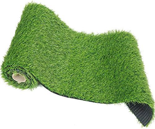 ECO MATRIX Artificial Grass Runner for Table 12 x 106 Inch Fake Grass Green Garden Carpet Roll Ta... | Amazon (US)