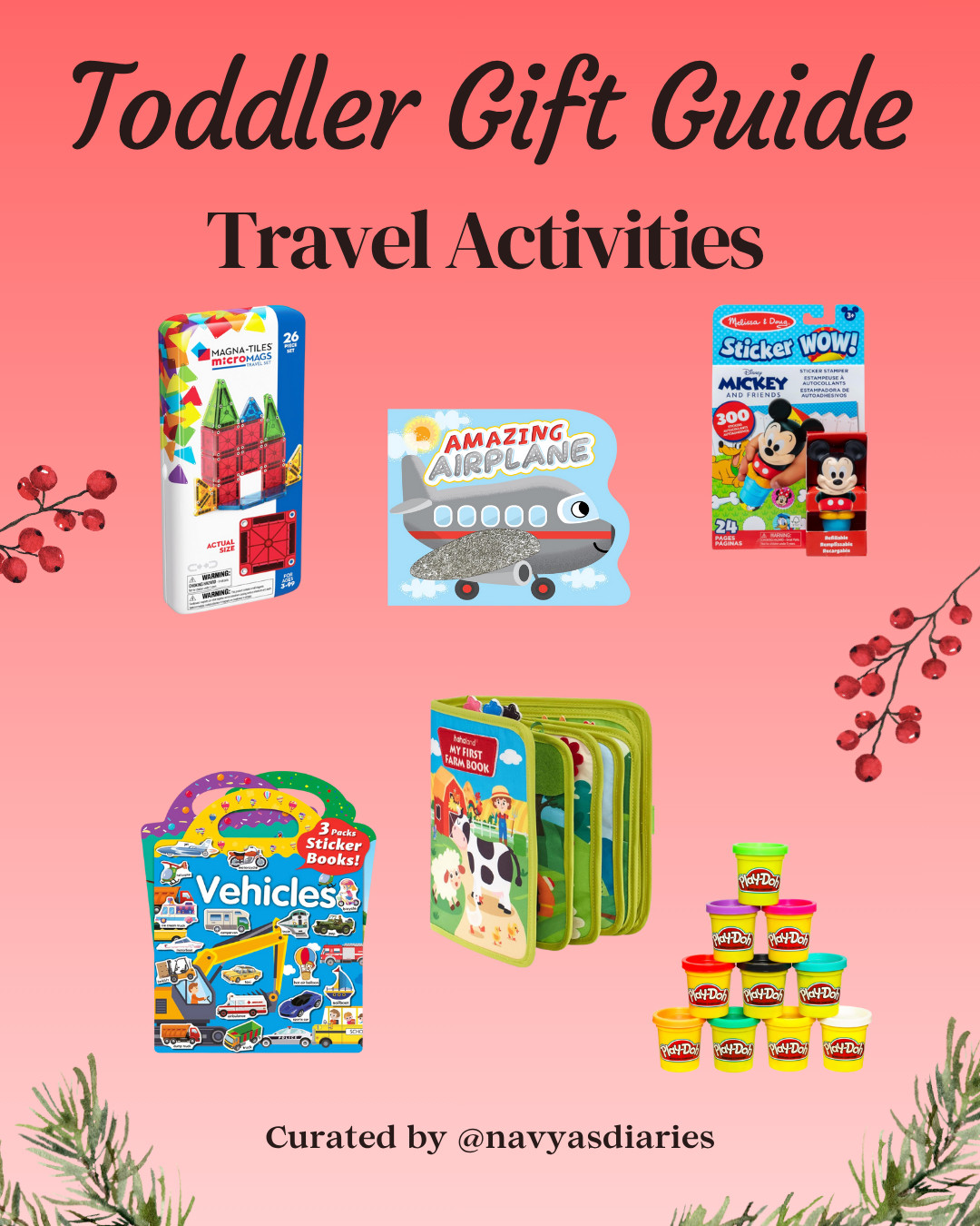 Activities that will keep your toddlers (1.5 to 3 year old) fully engaged during travel.

Perfect for gifting this holiday season 

 #LTKGiftGuide #LTKTravel #LTKKids