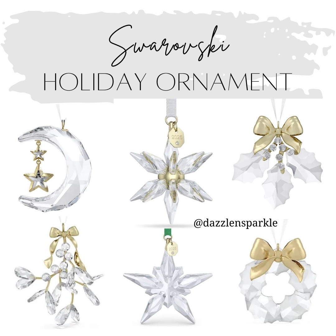 The beautiful Swarovski Holiday Ornaments for Trees. This makes for an excellent gift for self or anyone else. Great as corporate gifts too. I collect a few every year as a tradition. Great collectibles!

#dazzlensparkle #holiday #swarovski #collectibles #swarovski



#LTKHome #LTKGiftGuide #LTKHoliday