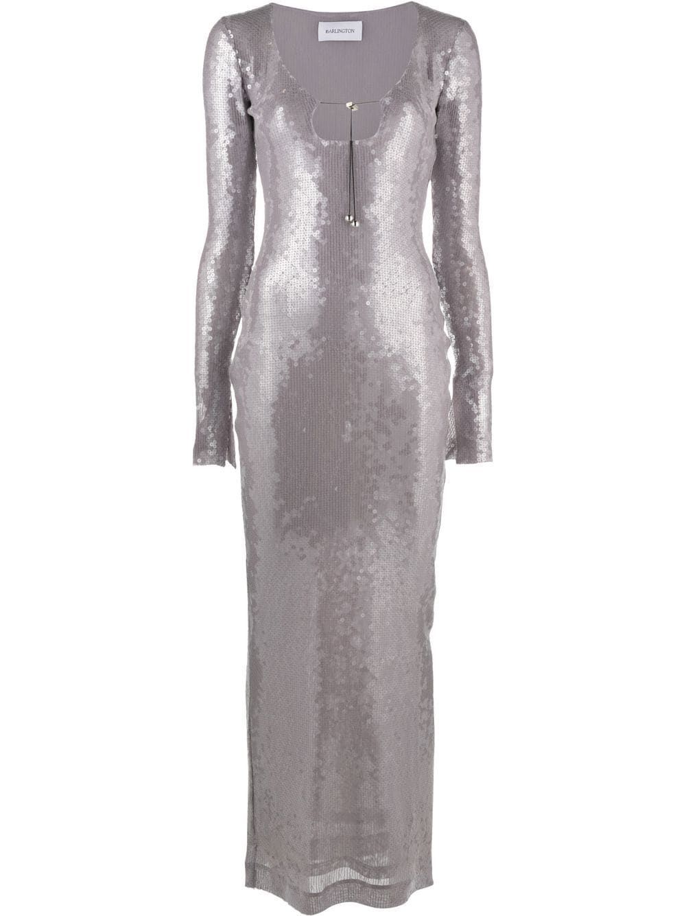 16Arlington sequin-embellished long-sleeve Dress - Farfetch | Farfetch Global