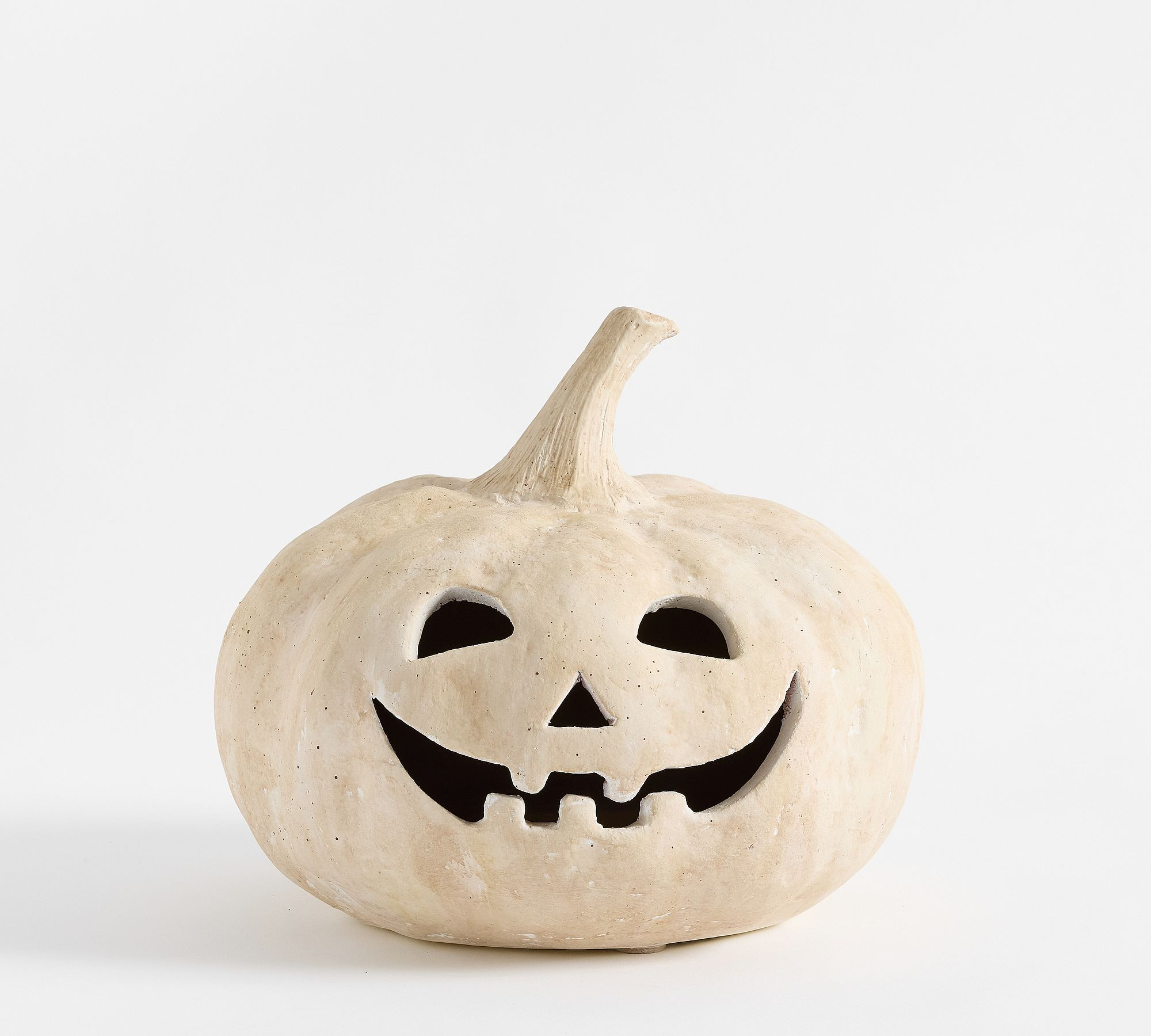 Handmade Terracotta Jack O' Lantern | Pottery Barn (US)
