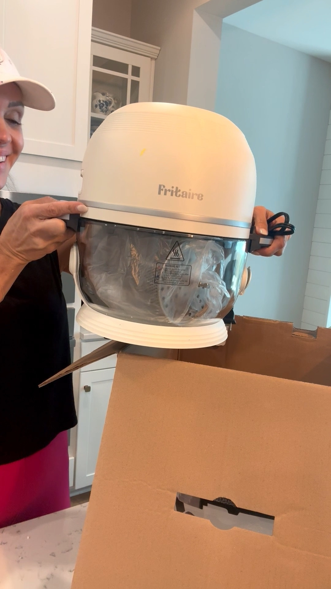 The perfect self cleaning non-toxic air fryer!
Comes with different attachments to prepare all kinds of food. I love the tumbling basket to make sweet potato fries! It has a rotisserie stick as well. 👏🏻

Available in different colorways. 

#LTKOver40 #LTKHome #LTKFamily