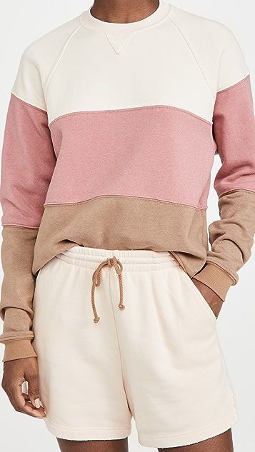 Vintage Fleece Tri Crew Sweatshirt | Shopbop