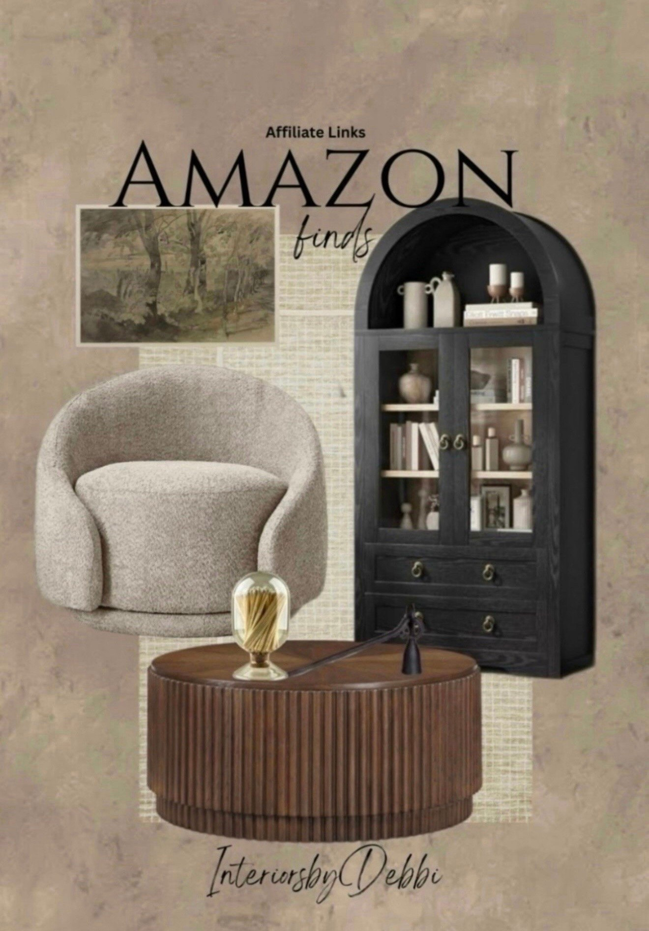 Amazon Finds
Display cabinet, accent chair, coffee table, area rug, transitional home, modern decor, amazon find, amazon home, target home decor, mcgee and co, studio mcgee, amazon must have, pottery barn, Walmart finds, affordable decor, home styling, budget friendly, accessories, neutral decor, home finds, new arrival, coming soon, sale alert, high end look for less, Amazon favorites, Target finds, cozy, modern, earthy, transitional, luxe, romantic, home decor, budget friendly decor, Amazon decor #amazonhome #founditonamazon

#LTKSeasonal #LTKHome