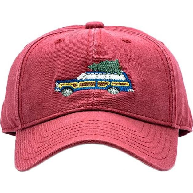 Holiday Wagoneer Baseball Hat, Weathered Red | Maisonette