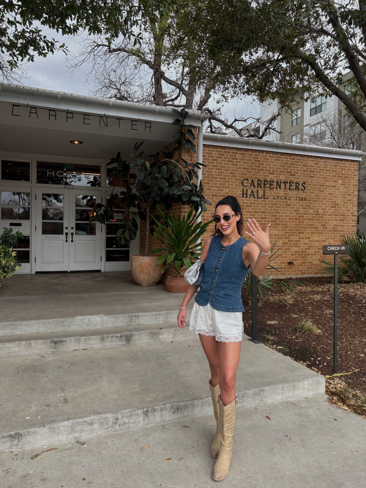 austin bachelorette outfit! shorts are so comfy and are from Amazon! wearing a small 

#LTKootd #LTKWedding #LTKFestival