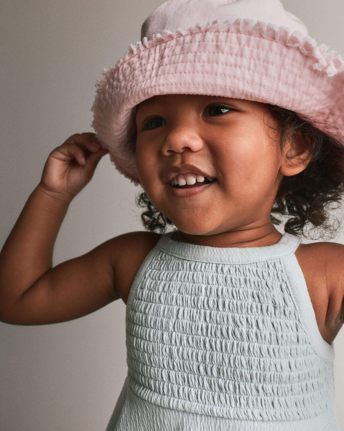Toddler Girl Bucket Hat - Light Pink | Carter's Inc