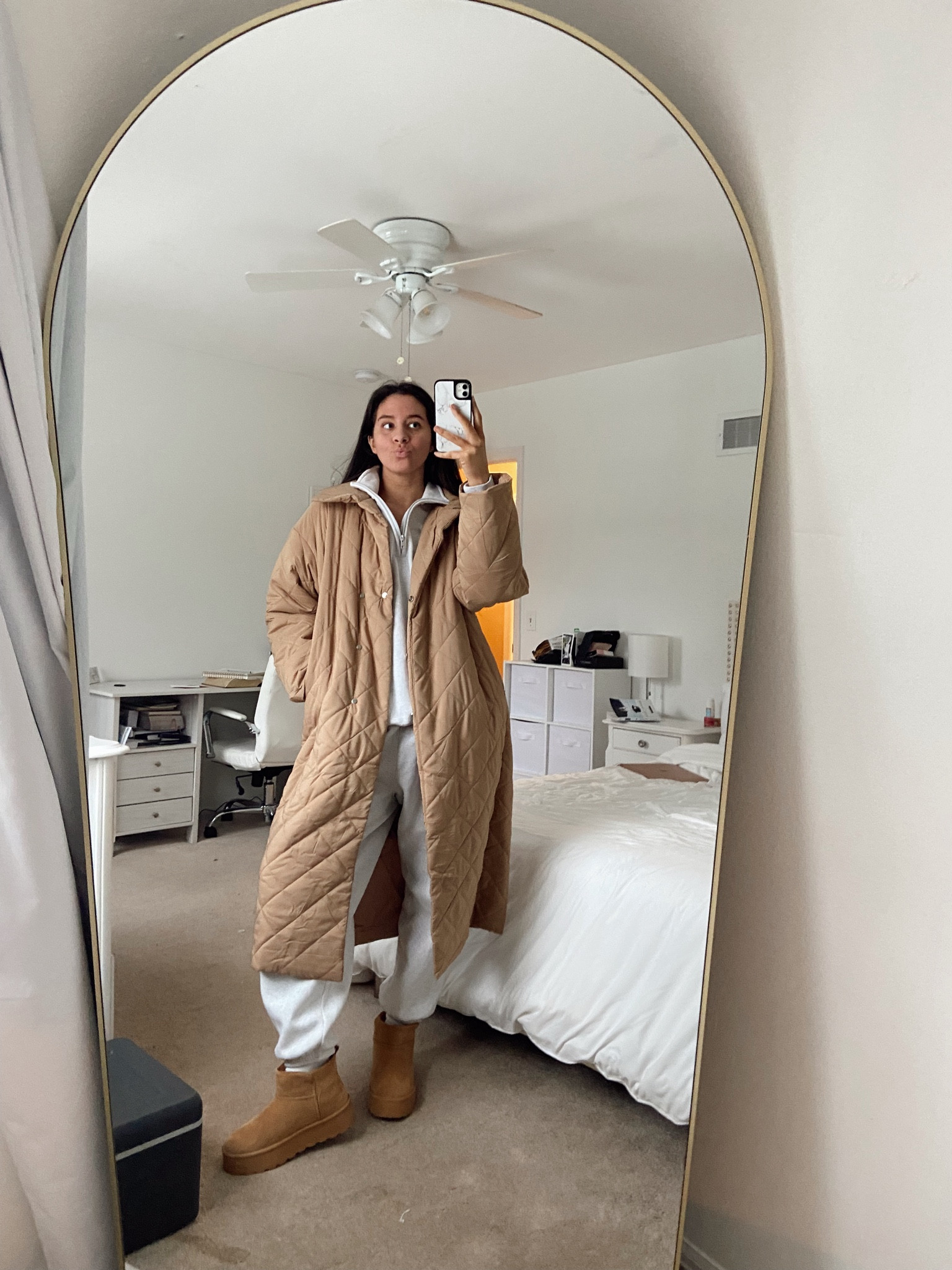 Linking similar color in the jacket 🤎

#LTKU #LTKfindsunder50 #LTKGiftGuide