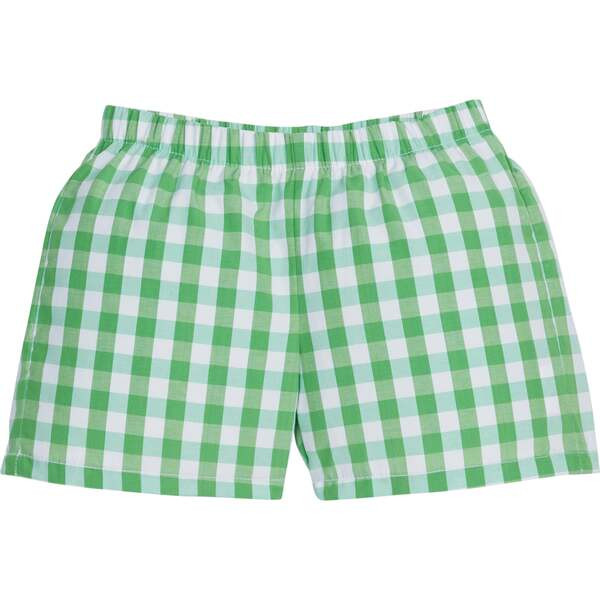 Basic Short, Green Hills Check | Maisonette