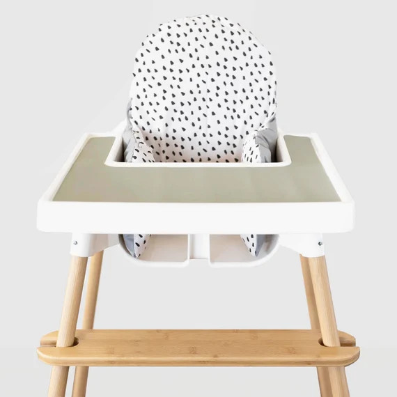 Bamboo Adjustable Highchair Footrest // IKEA Antilop High Chair Foot Rest | Etsy (US)