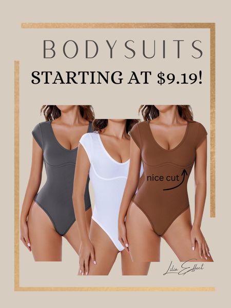 Soft and fleeting u neck bodysuits - ultimate wear-everywhere pieces, go well with everything like jeans, shorts, joggers, skirts or skinny pants
Use code: 5ZLMUNK5 for price drop 

Amazon finds • Amazon fashion • skims p

#LTKstyletip #LTKsalealert